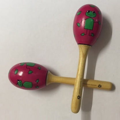 Maracas with long handle Rhythm Village