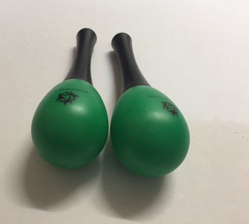 Maracas with short handle Rhythm Village