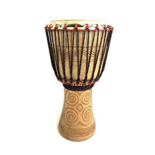 55cm Ghanaian Djembe Drum Rhythm Village