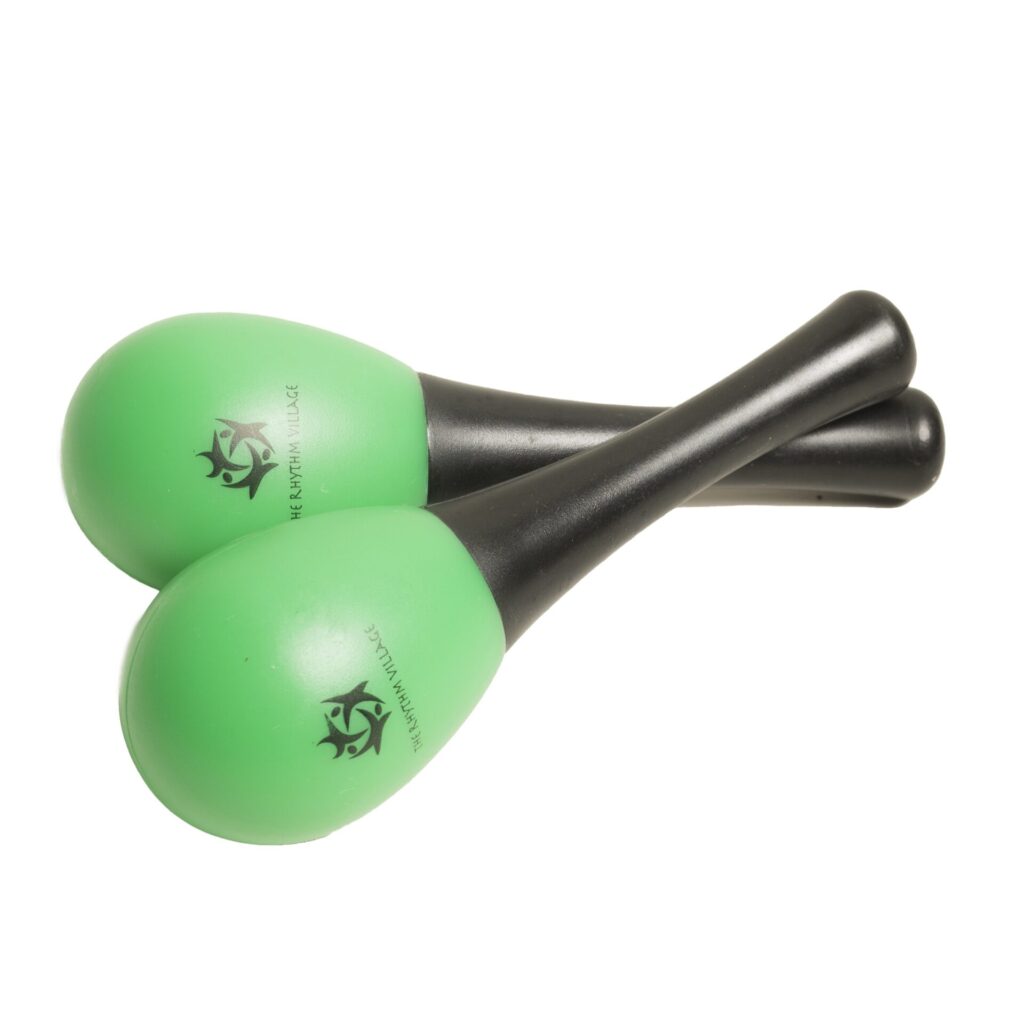 Maracas with short handle The Rhythm Village